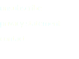 unsubscribe privacy statement contact